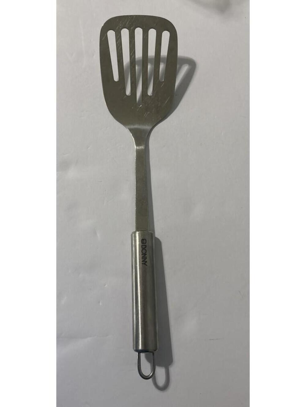 Bonny Stainless Steel 5-Slot Spatula Flipper 13 Inch vintage